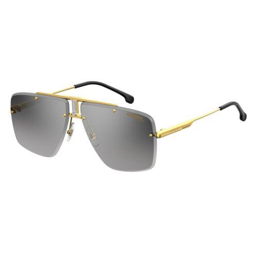 Carrera 1016/S 0RHL/IC Gold Black/gray Mirror Shaded Silver Sunglasses