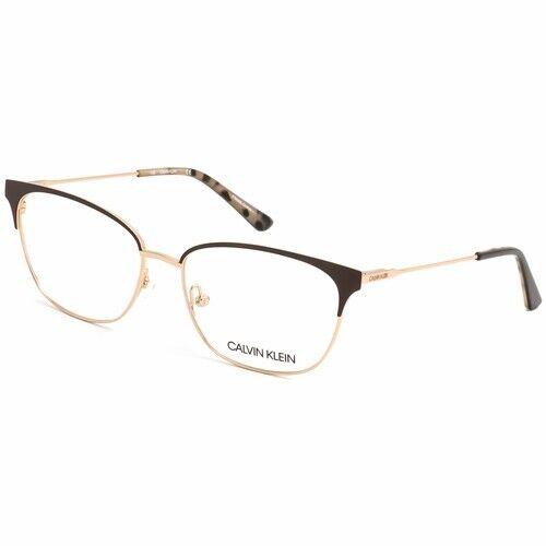 Calvin Klein Rxable Eyeglasses Frames CK18108 200 Brown Unisex 52mm