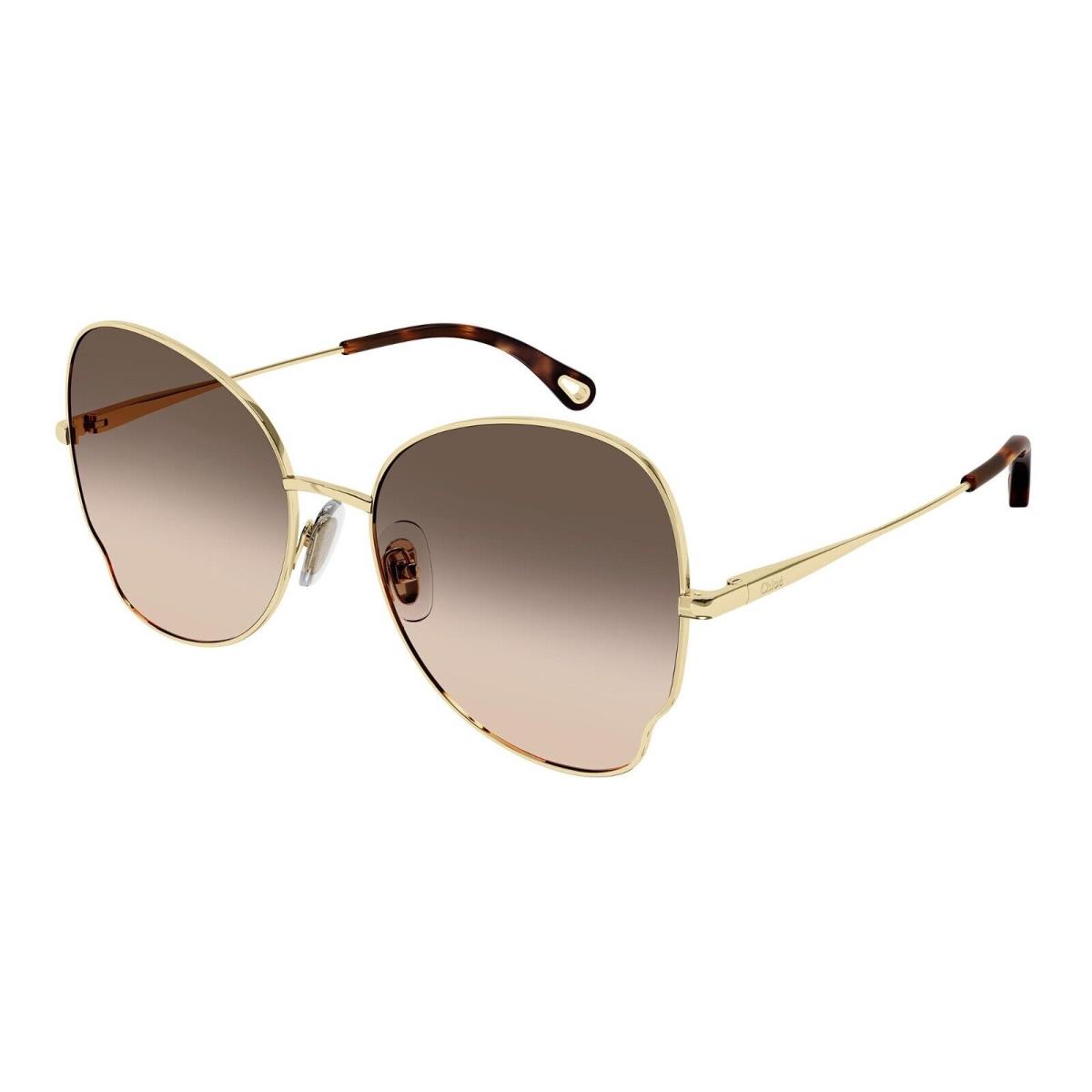 Chloé Chlo CH0094S Gold/brown Shaded 001 Sunglasses