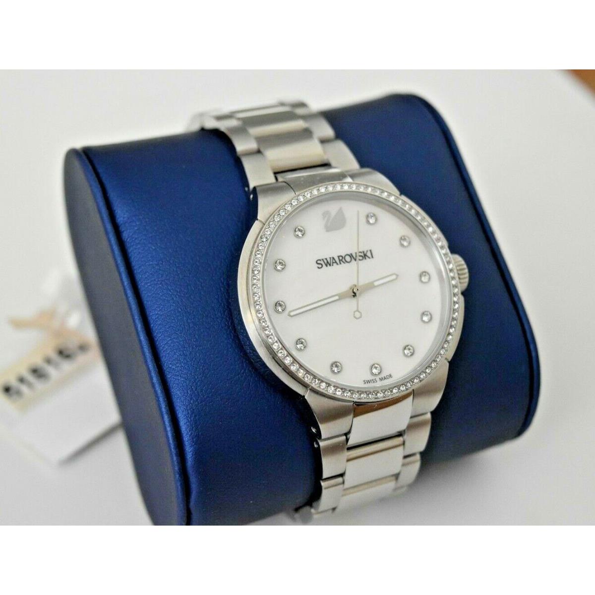 Swarovski City Women`s SS White Mop Dial 5181635 Watch