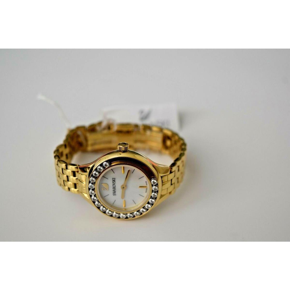 Swarovski Lovely Women`s Mini YG SS White Mop Dial 5242895 Watch