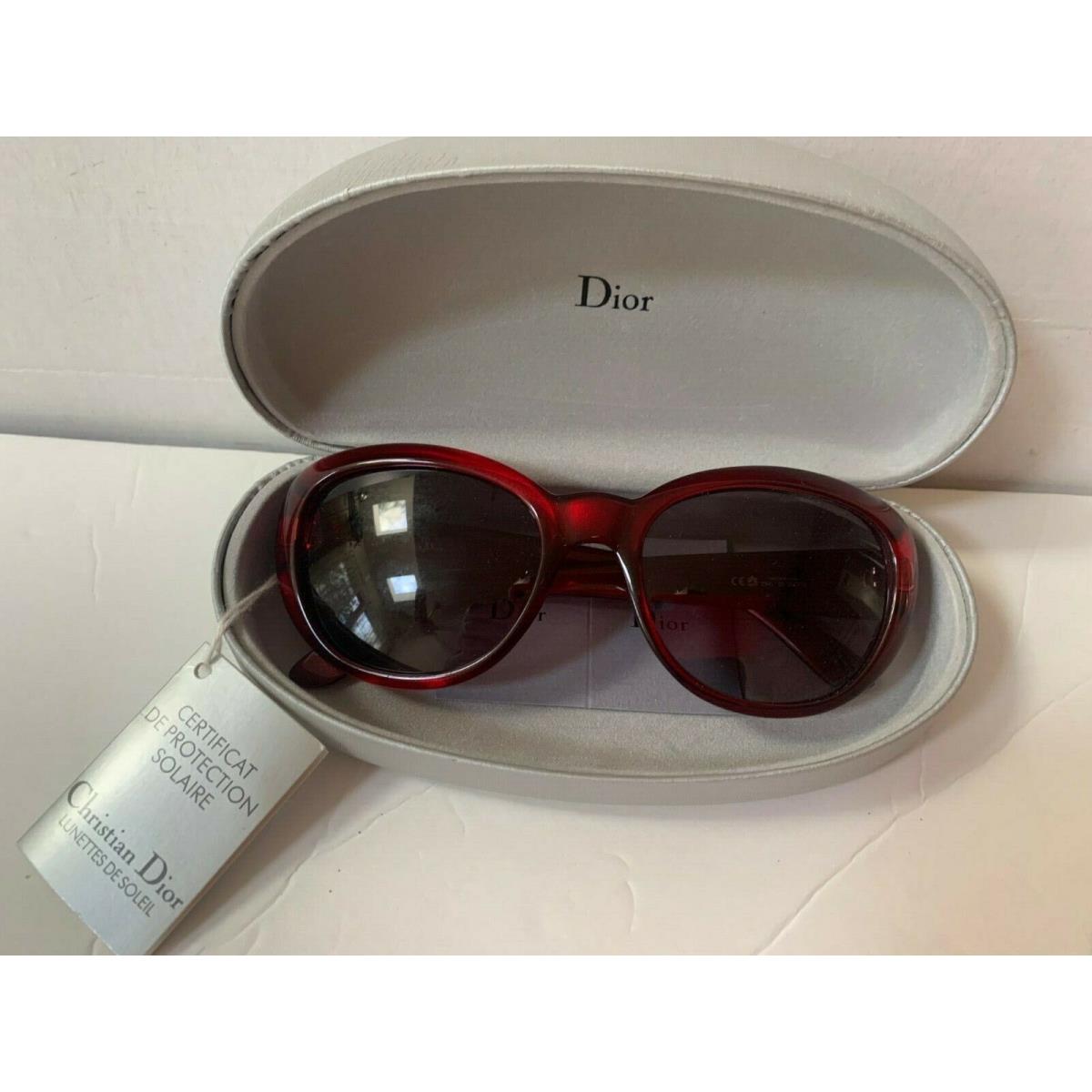 Christian Dior Red Oversized Sunglasses 2945 Austria