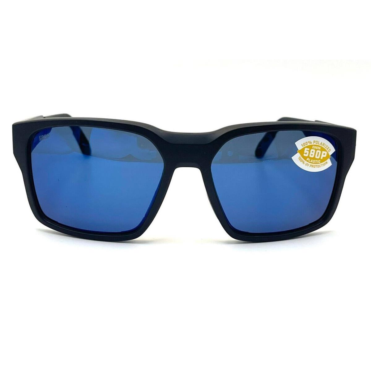 Costa Del Mar Tailwalker Sunglasses Matte Black/blue Mirror 580Plastic