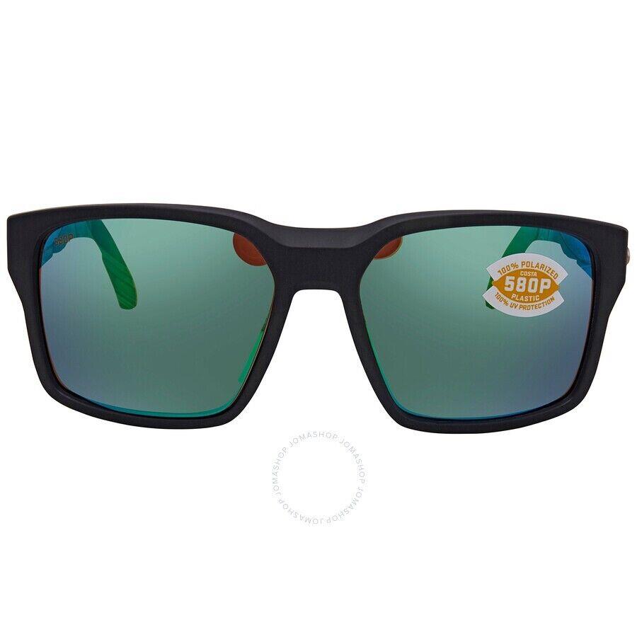 Costa Del Mar Twk 11 Ogmp Tailwalker Sunglasses Matte Black Green Mirror 580P Po