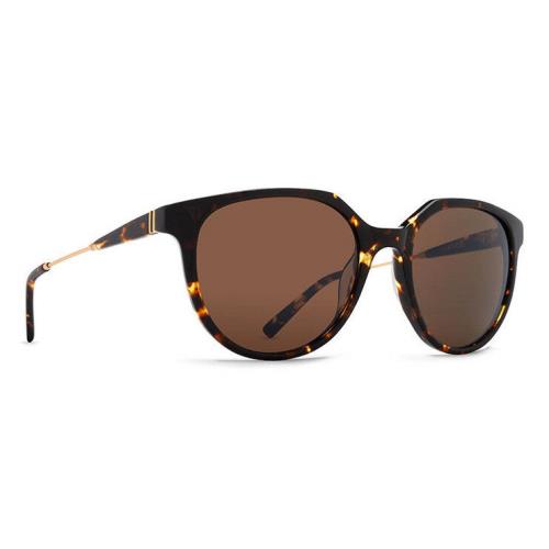 Vonzipper Hyde Sunglasses - Tortoise Gloss Gold Satin - Bronze - Hyd-tgb