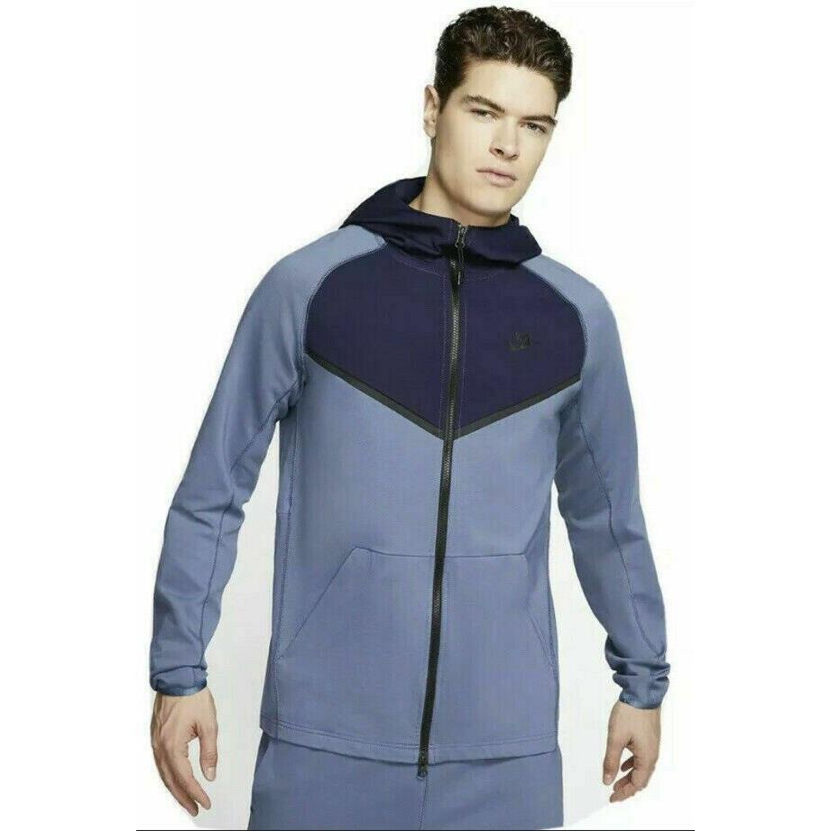 Medium - Nike Men`s Sportswear Tech Full-zip Hoodie CJ4277 491