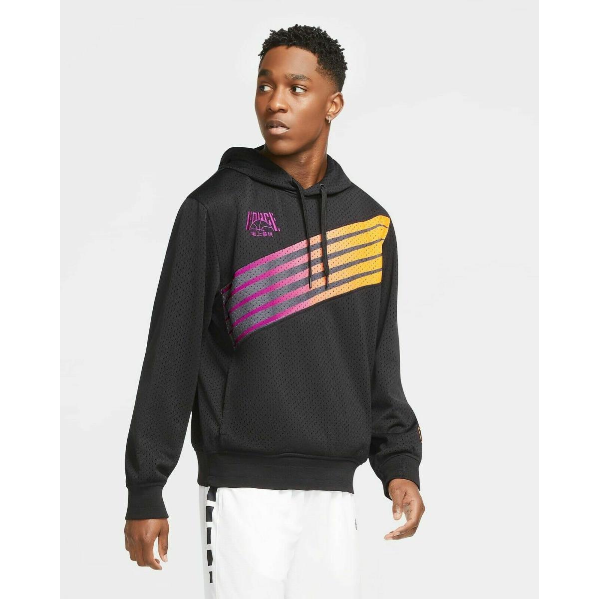 Nike Force Kma Basketball Hoodie Pullover Sweater Mesh CK6388 Men`s M