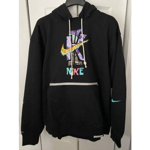 Nike Kyrie Best of What The Pullover Black Hoodie Size XL Men s DD9012-010 Zip