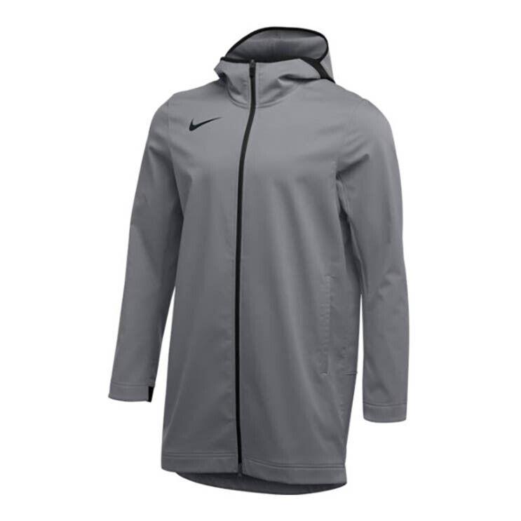 Nike Shield Repel Men`s Gray Running Training Jacket Parka Size M