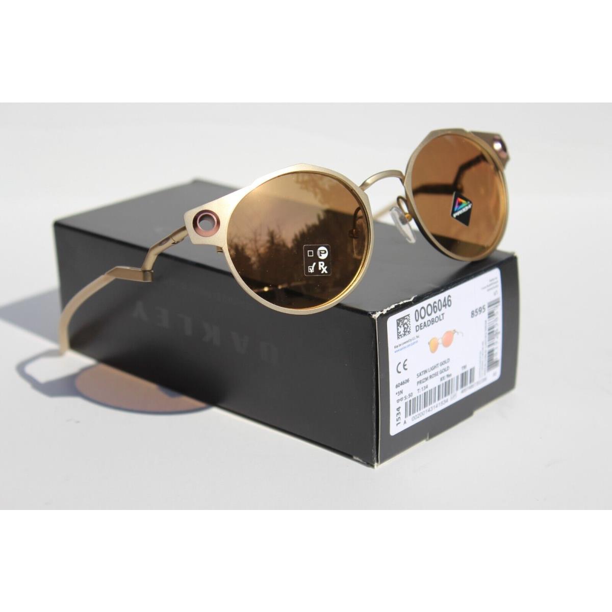 Oakley deadbolt hot sale rose gold