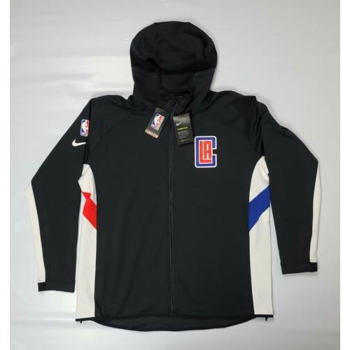 Nike Dri Fit Nba Official Los Angeles Clippers Warm Up Mens Hoody Jacket