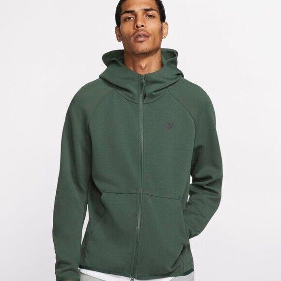 Nike Men`s Sportswear Full Zip Tech Fleece Hoodie US Size 2XL Style 928483-370