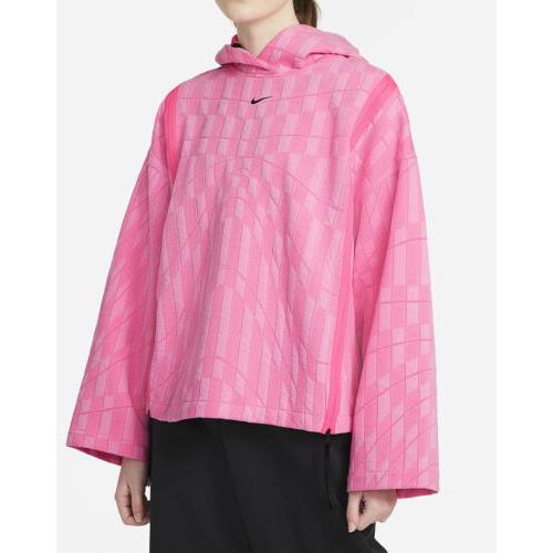 Women`s Hoodie L Nike Sportswear Tech Pack Hyper Pink/lotus/black CZ8930-639