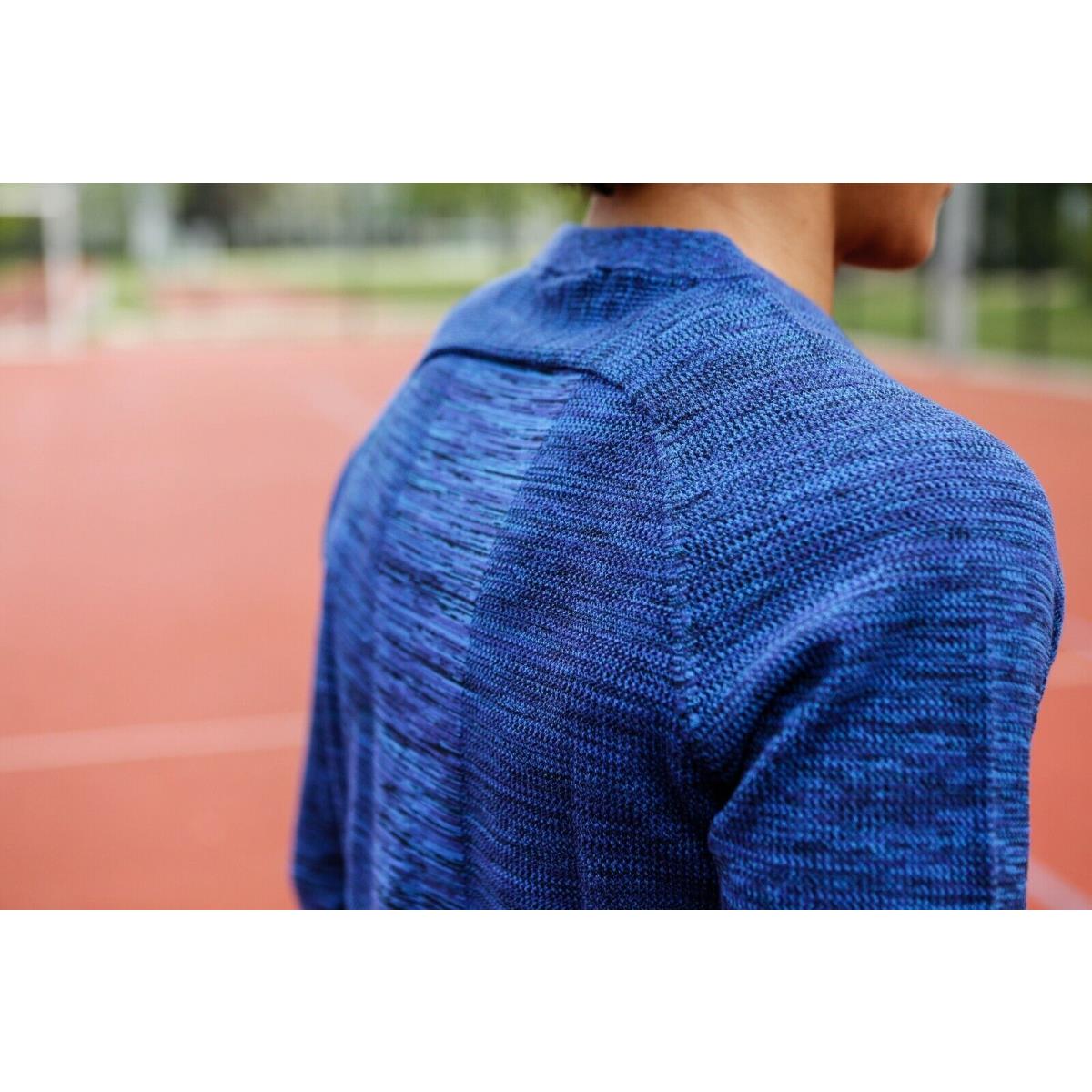 nike tech knit blue