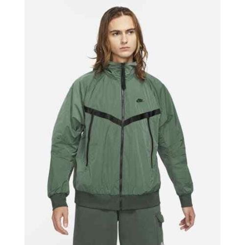 Mens L Nike Sportswear Premium Essentials Unlined Hooded Windrunner Rain Jacket