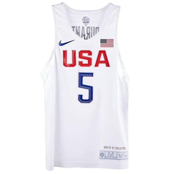 Kevin Durant Nike Jersey Size Xl. White. Olympics. Usa 749968-106. KD