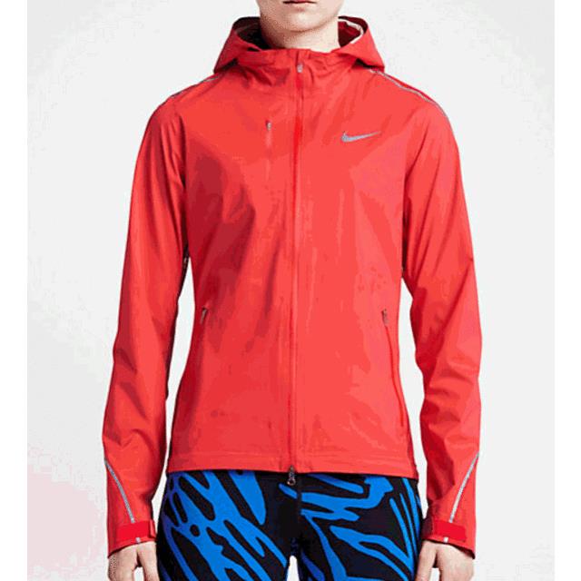 Women`s Nike Hyper Shield Light Running Jacket Light Crimson Red - XS
