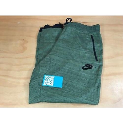 Nike Sportswear Advance 15 Logo Slim Fit Jogger 837012-387 Palm Green Men XL