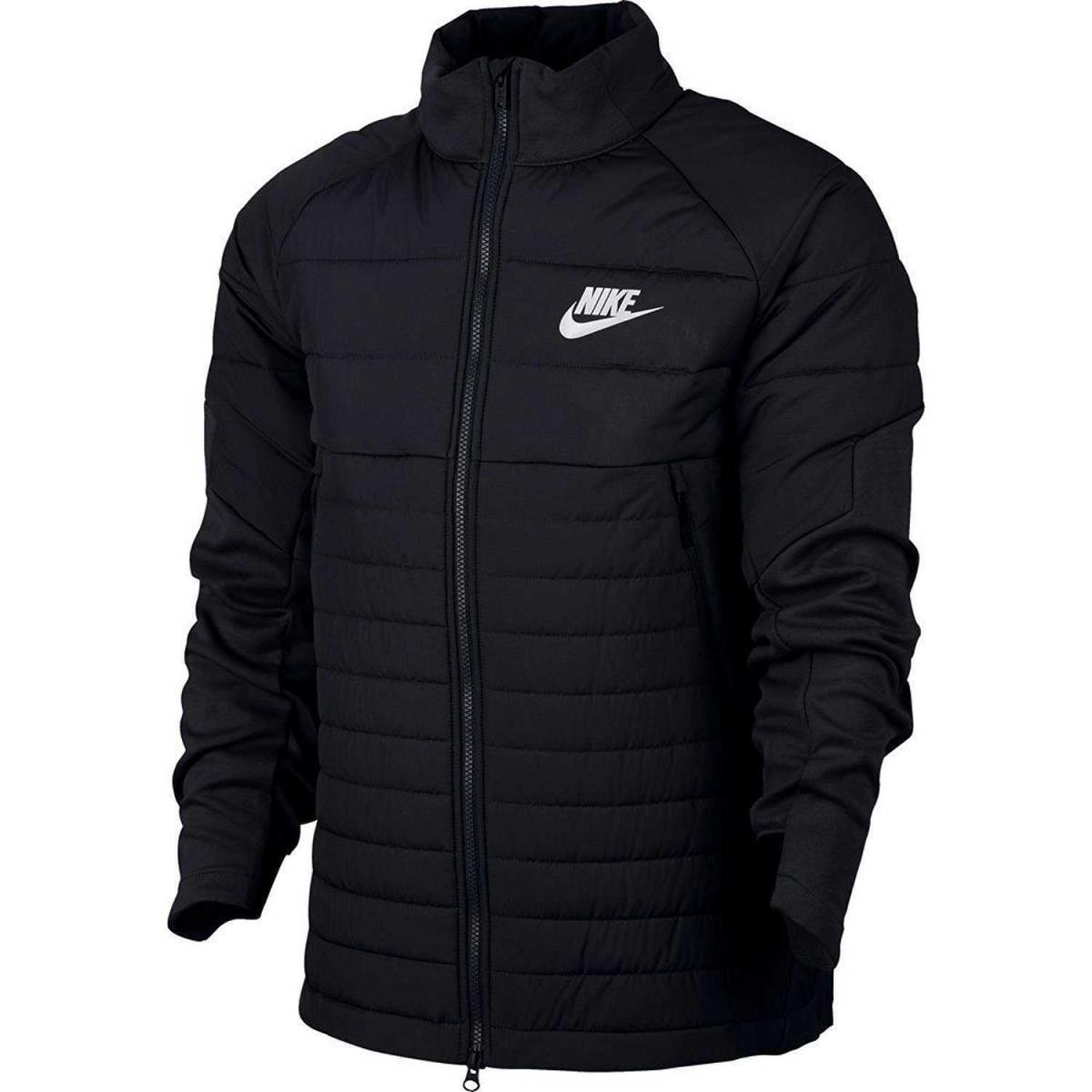 Nike AV15 Padded Thermore Jacket Black 861785 010 Size L