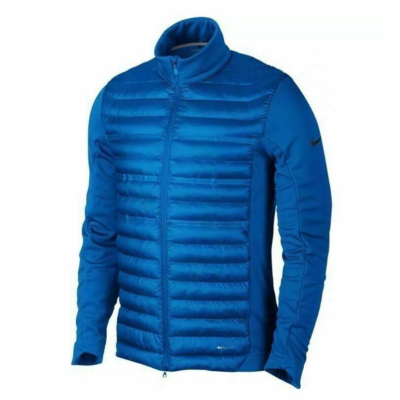Nike Men`s Aeroloft Poly Filled Jacket Blue 687016 406 Size 2XL