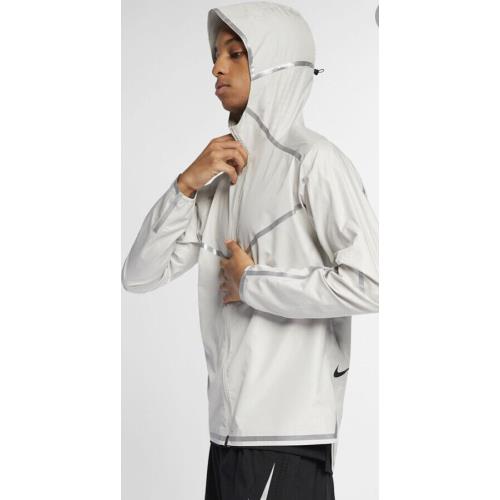 Men`s 2XL Xxl Nike Tech Pack Windrunner Running Full Zip White Jacket AR9827-095