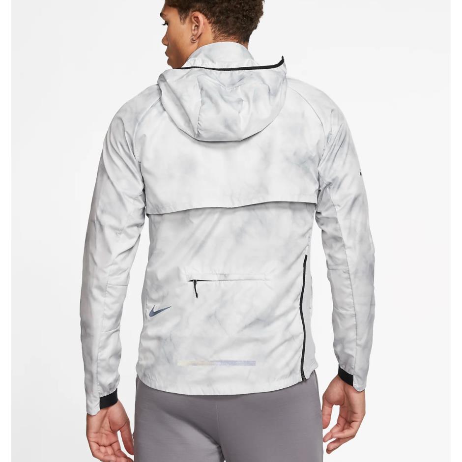 nike running overhead jacket