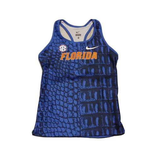 Nike Pro Elite Florida Gators Team Issued Track and Field Singlet Size M
