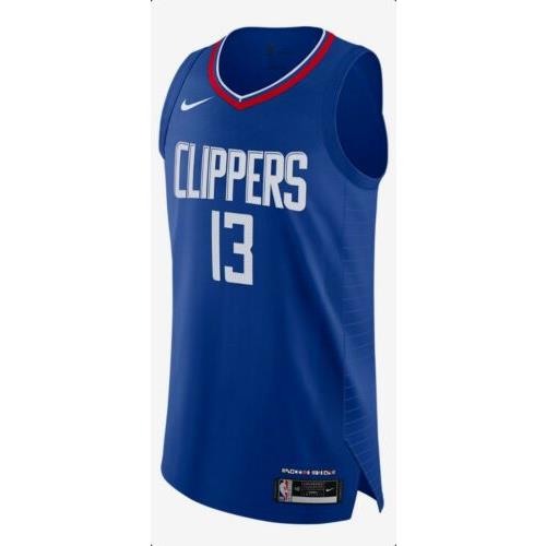 Nike Paul George Clippers Vaporknit Gameday Jersey Size Mens 48