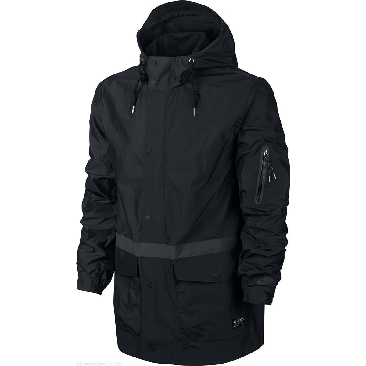 Nike FG Ird Saturday Football/soccer Men`s Jacket - Black/grey - Size XL