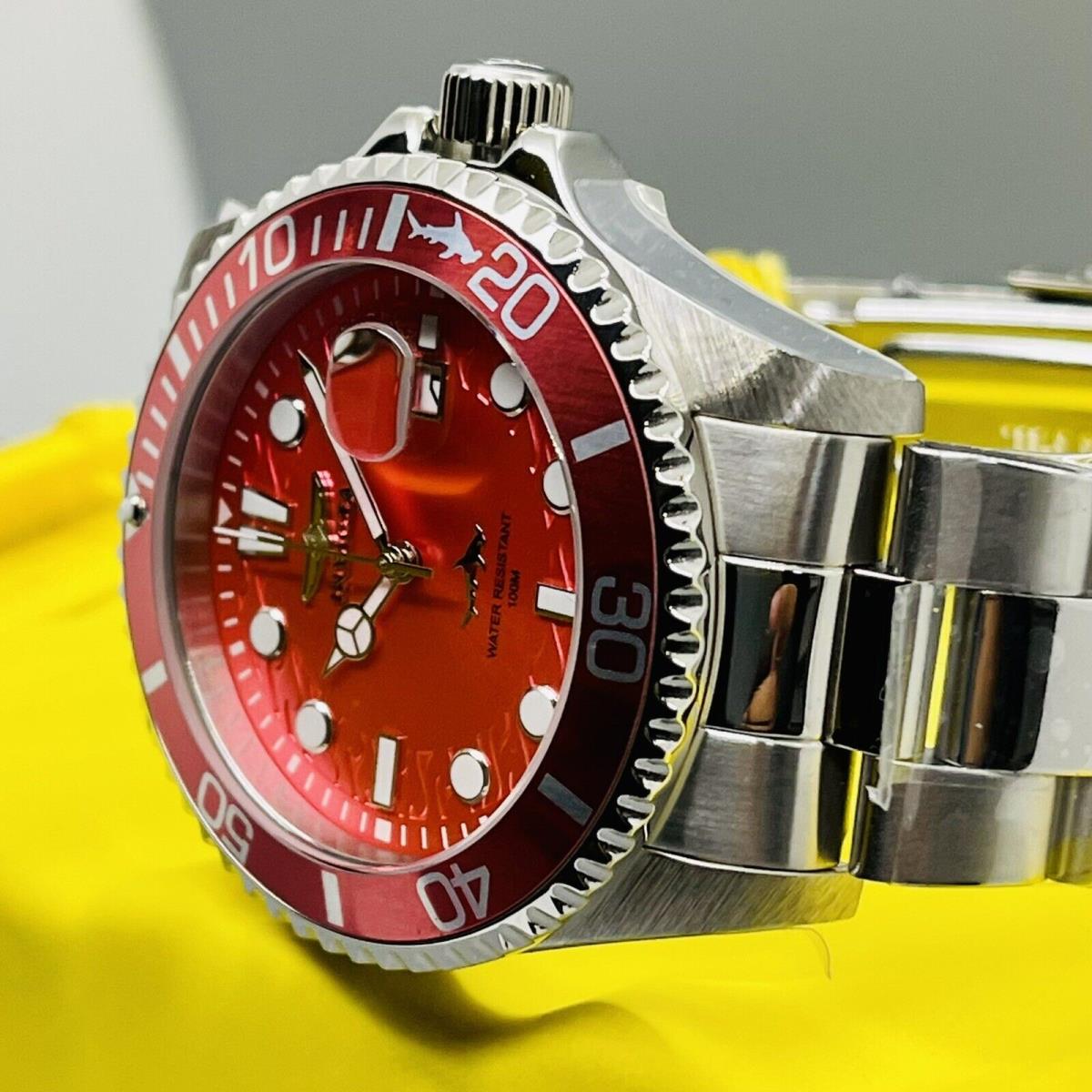 Red face invicta online watch