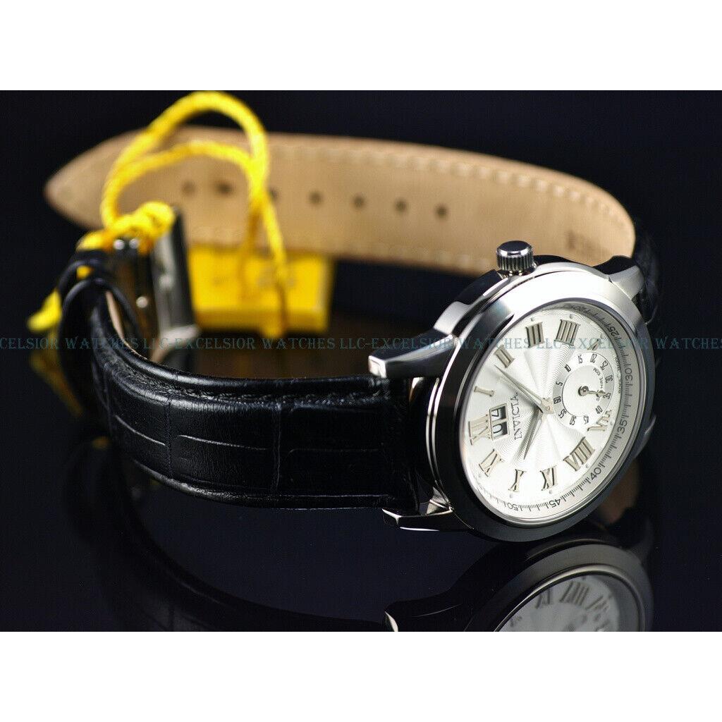 Invicta watch Vintage Series - White Dial, Black Band