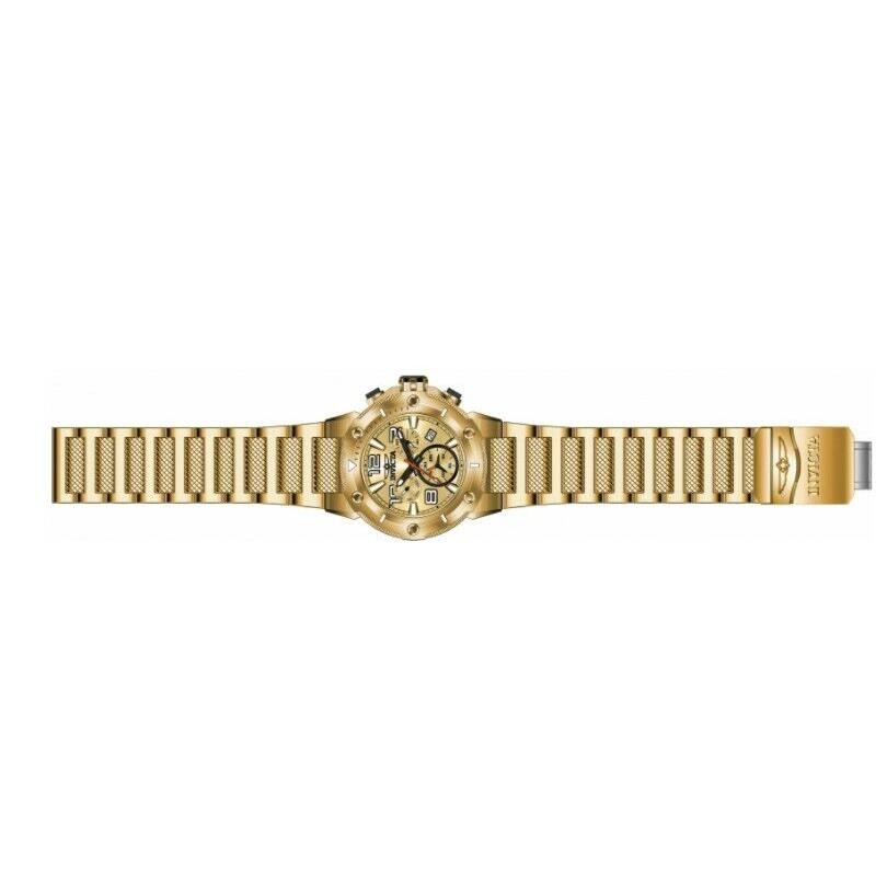 Invicta watch Speedway - Gold Dial, Gold Band 0