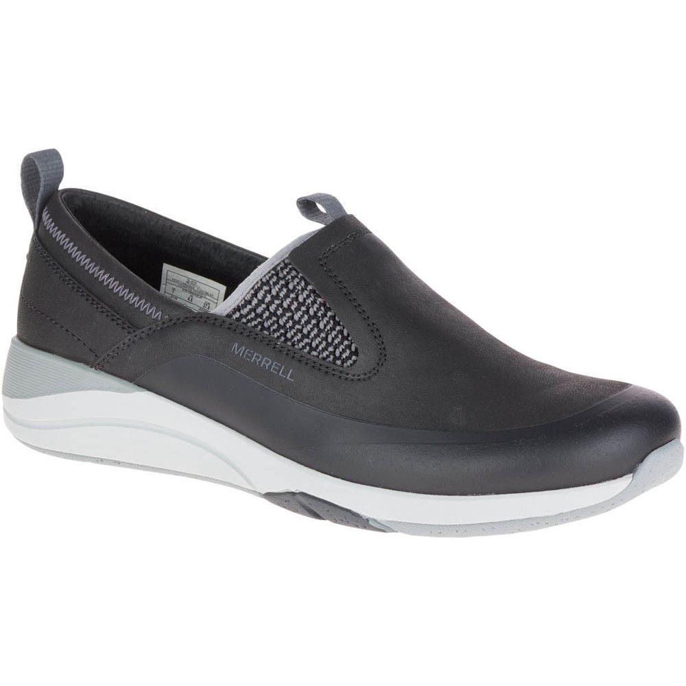 Merrell Applaud Moc Slip ON Womens Slip-on Shoes Black J02288 Size 5 6.5 9