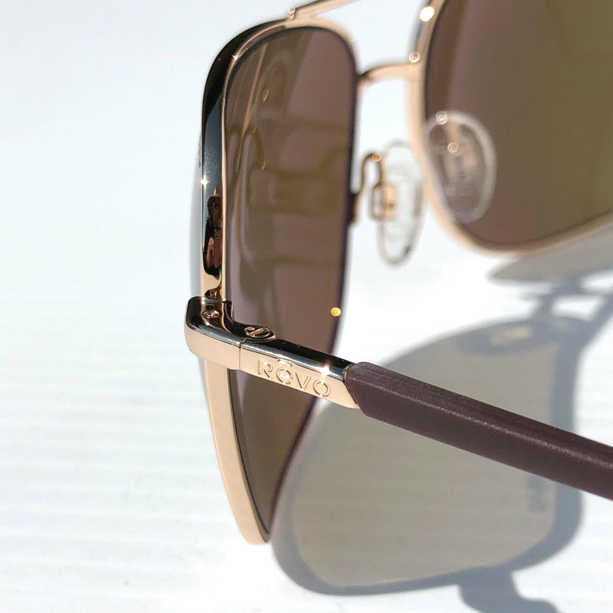 Revo sunglasses Summit - Gold Frame, Brown Lens