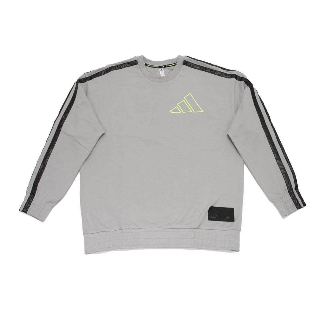 Adidas Daniel Patrick x James Harden Grey Sweatshirt French Terry Crew Regular