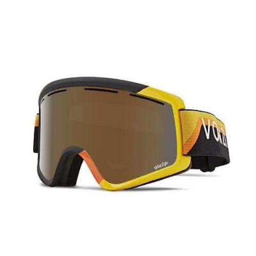 Vonzipper Cleaver 2020 Goggles 20th-Black/Yellow Gloss Wild Bronze Flash Chrome
