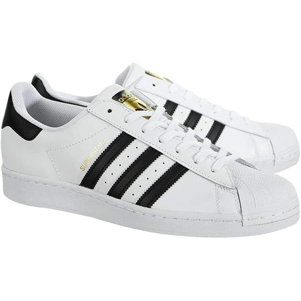 Adidas Originals Men`s Superstar Shoes White/black EG4958 - White