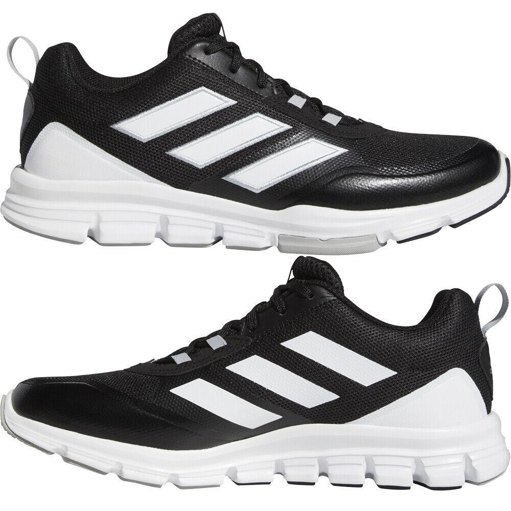Adidas Baseball Turf Shoes Speed Trainer 5 Men`s Baseball Turf Trainers Black/White