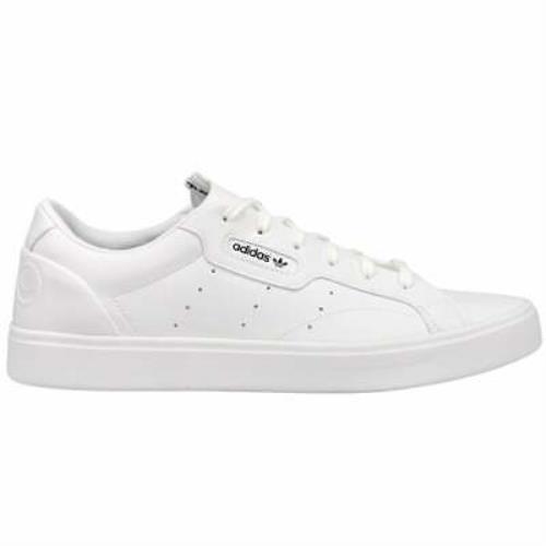 Adidas FX7761 Sleek Vegan Womens Sneakers Shoes Casual - White