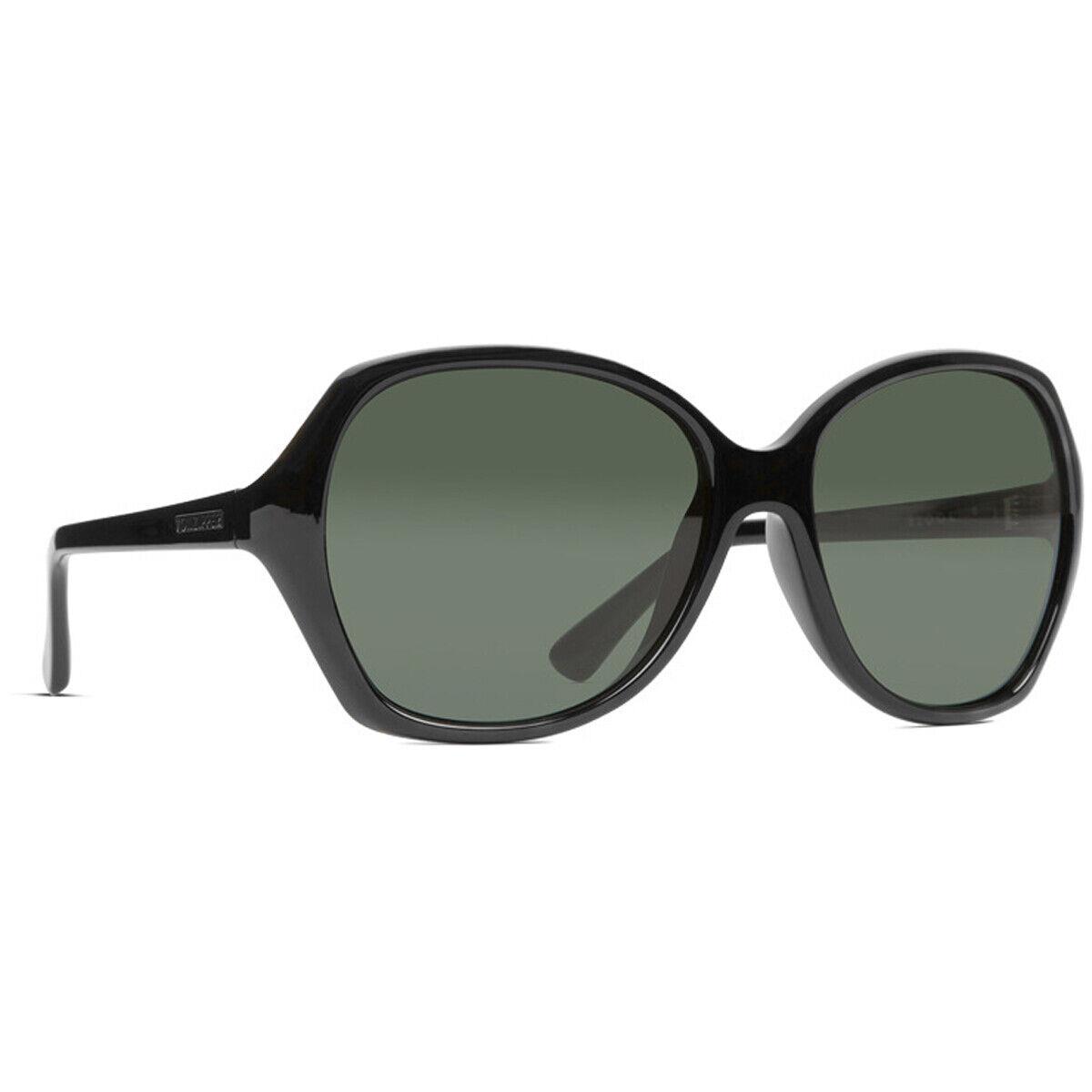 Von Zipper Bloom Sunglasses - Black Gloss - Vintage Gray - Blo-bkv