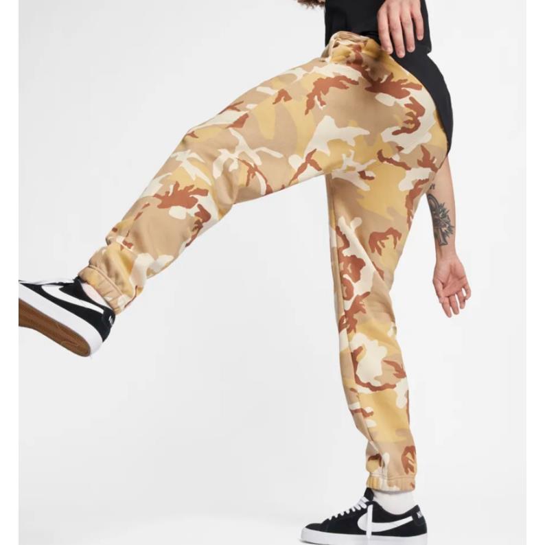 Nike SB Icon Fleece Desert Camo Men Jogger Sweatpants AT9883 248