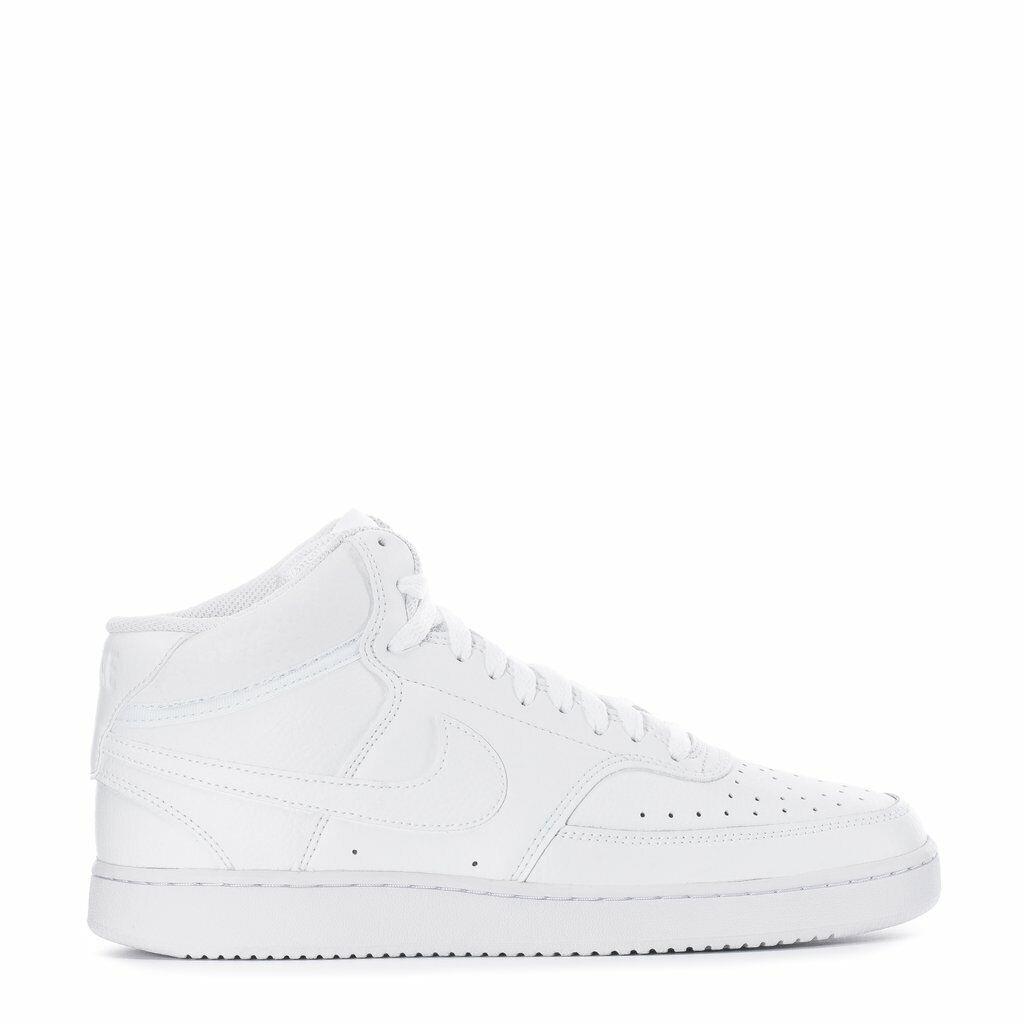 Nike Court Vision Mid Men`s CD5466-100 White Shoes - White