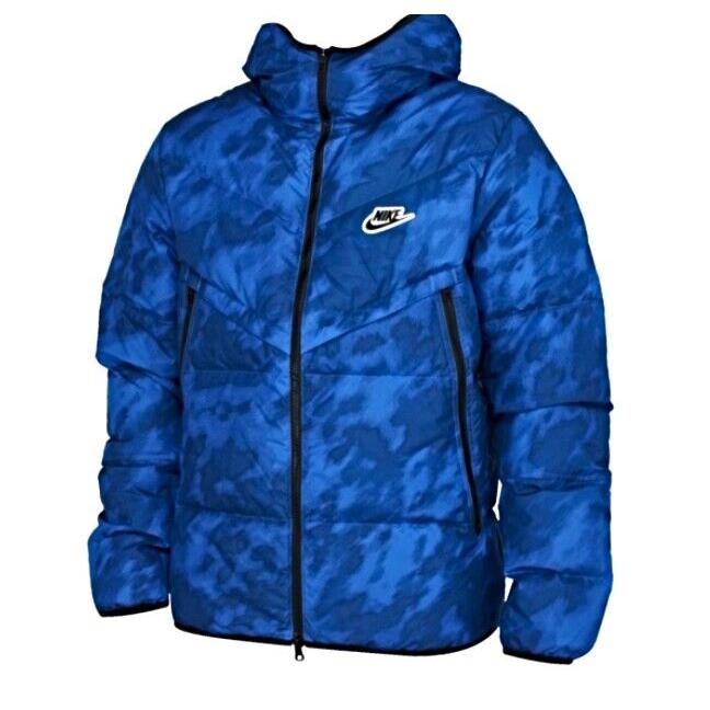 Nike Puffer Sportswear Down Fill Hoodie CU4406-492 Winter Jacket