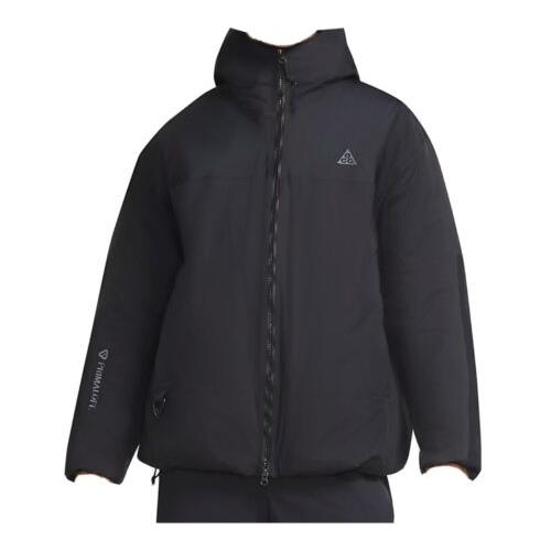 Nike Acg 4th Horseman Black Puffer Jacket Mens Primaloft CV0638 010 Waterproof