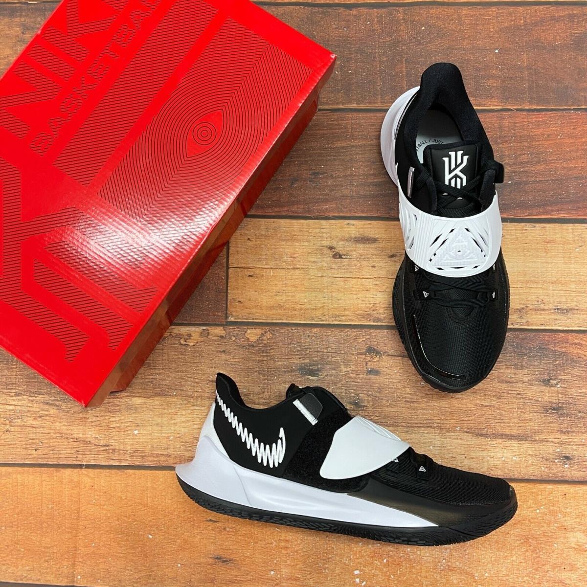 Nike Men`s Kyrie Low 3 TB Promo Black/white Basketball Shoes CW4147-001
