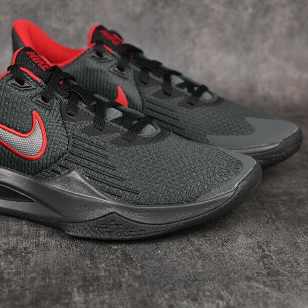 nike precision 5 black red