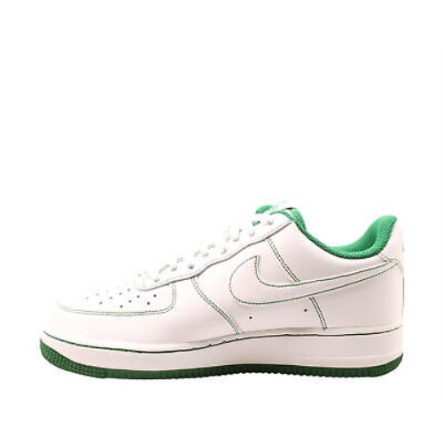 nike air force 1 07 trainers white white pine green