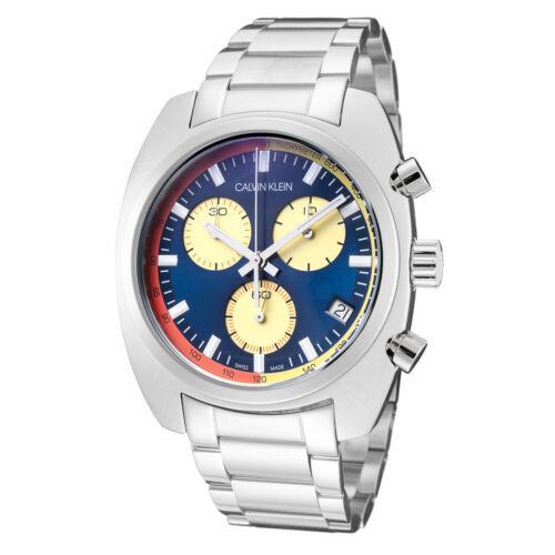 Calvin Klein Men`s K8W3714N Achieve 43mm Quartz Watch