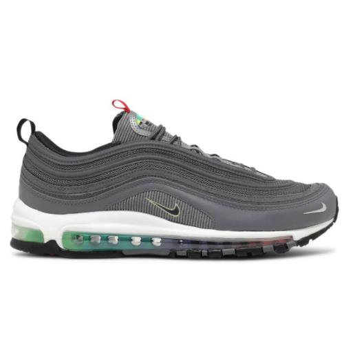 Nike Mens Air Max 97 Evolution of Icon Running Shoes - Light Graphite/Black/Persian Violet/Obsidian , Light Graphite/Black/Persian Violet/Obsidian Manufacturer