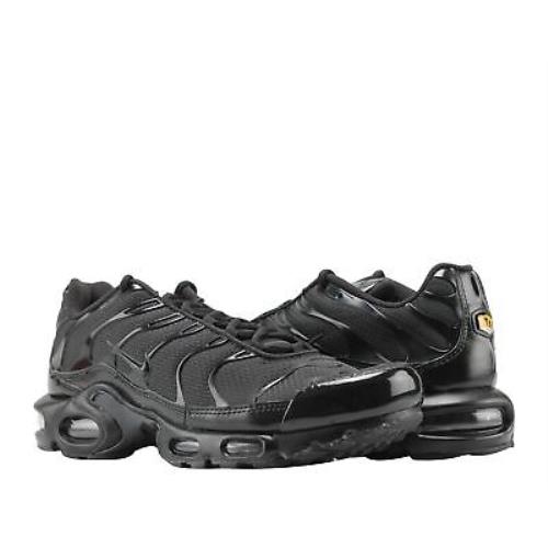 Nike Air Max Plus Triple Black Men`s Running Shoes 604133-050
